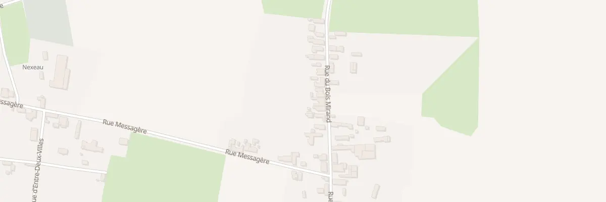 Plan du 33 Rue du Bois Mirand à Prémont