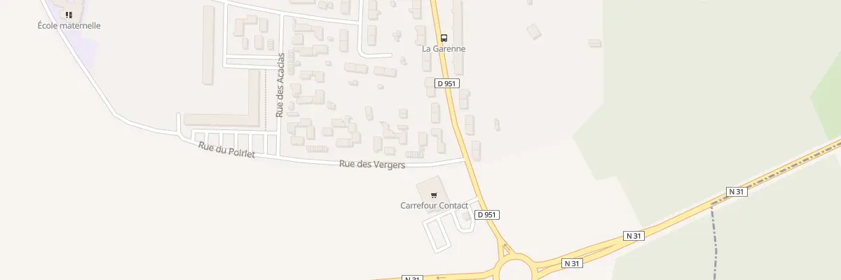 Plan du 327 Rue des Vergers à Venizel