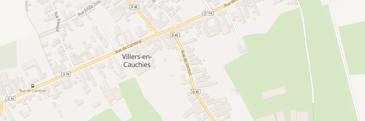Plan du 4 Rue de Verdun à Villers-en-Cauchies