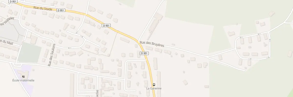 Plan du 24 Rue des Bruyères à Venizel