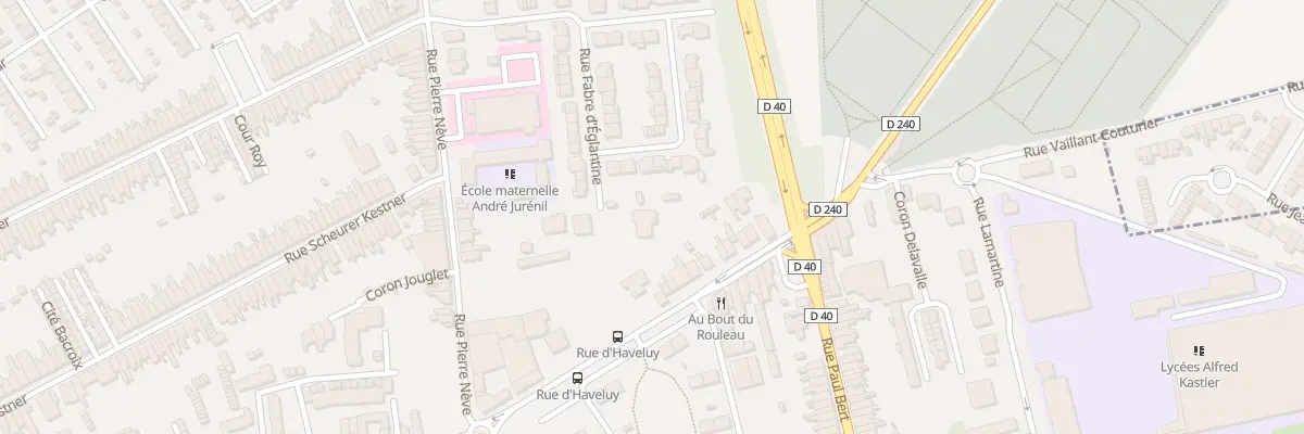 Plan du 31 Rue Fabre d’Eglantine à Denain