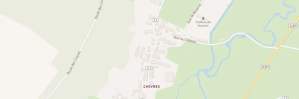Plan du 149 Chivres à Courcelles