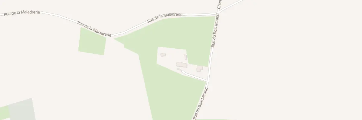 Plan du 55 Rue du Bois Mirand à Prémont