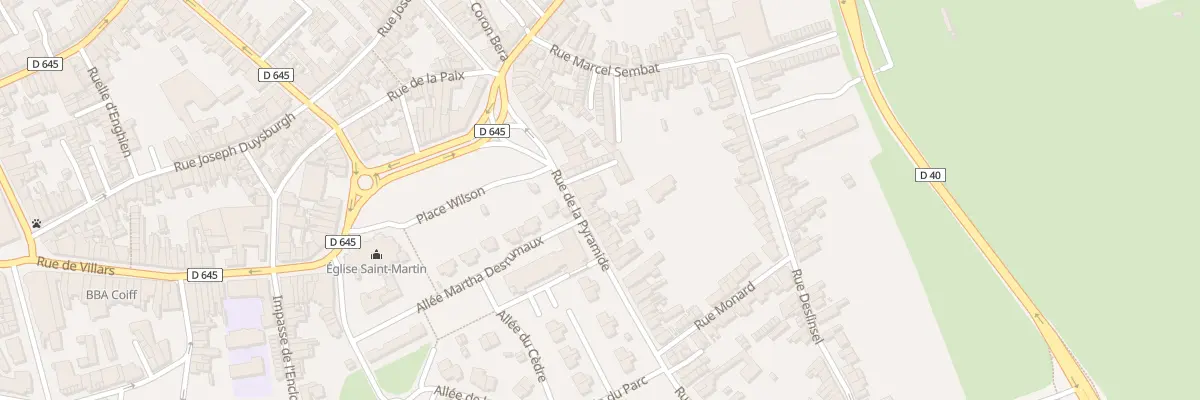 Plan du 103 Rue de la Pyramide à Denain