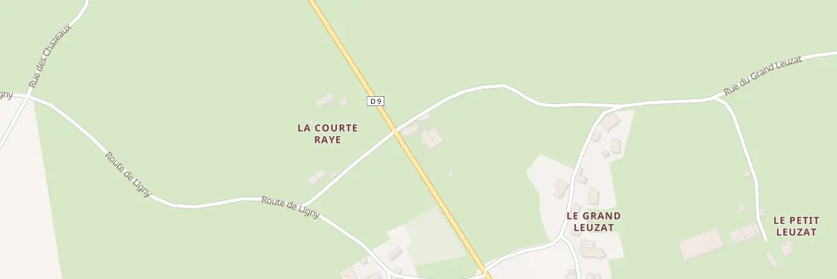 Plan du 1535 Rte de la Forge à Saint-Benin-des-Bois