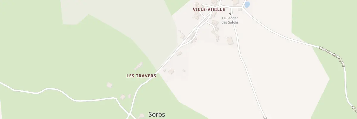Plan du 5044 Le Village à Sorbs