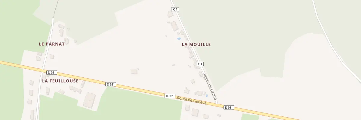 Plan du 33 Rte de Decize à Sougy-sur-Loire