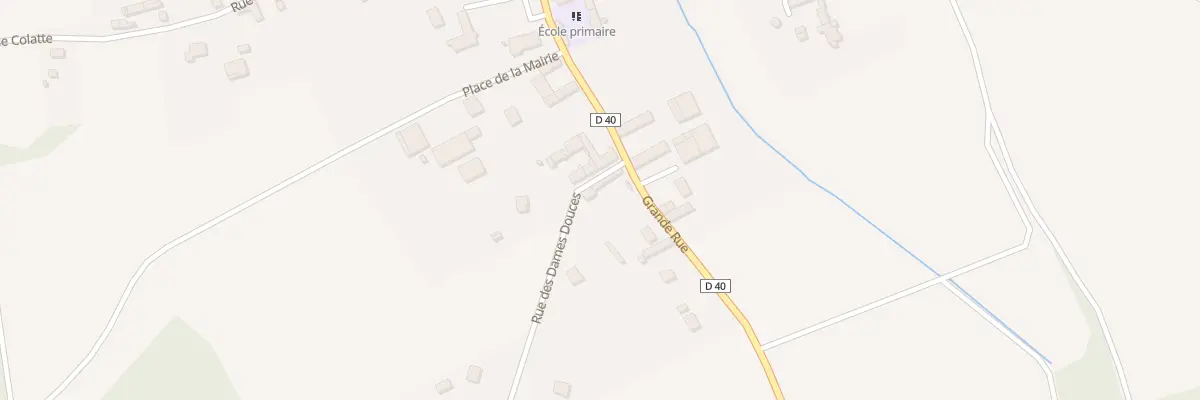 Plan du 7 Gr Grande Rue à Villiers-Louis