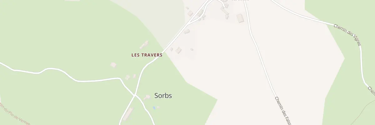 Plan du 5067F Case Herme à Sorbs
