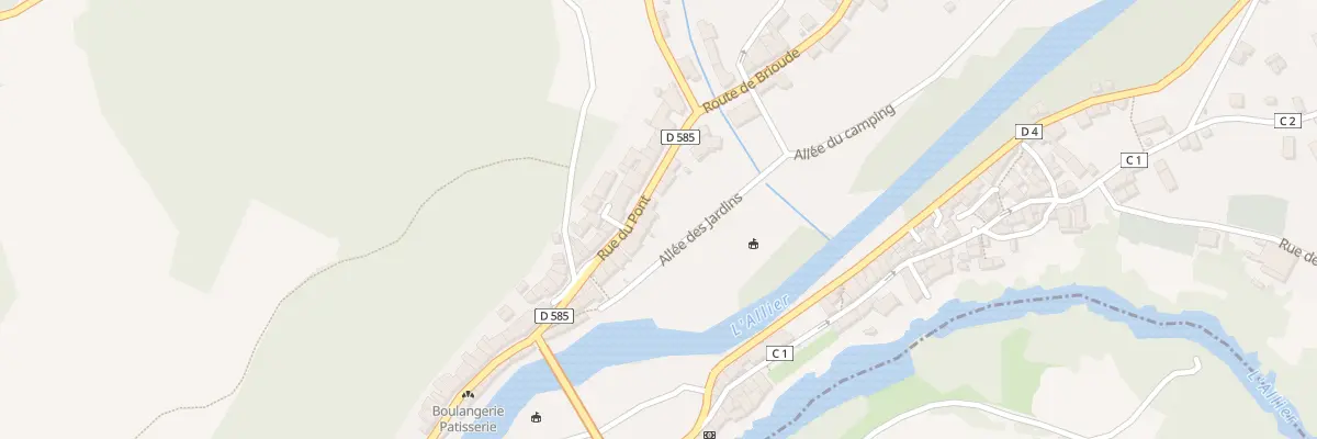 Plan du 5128 Le Bourg à Lavoûte-Chilhac