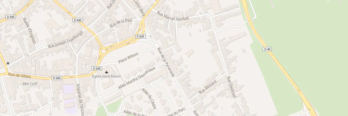 Plan du 111 Rue de la Pyramide à Denain
