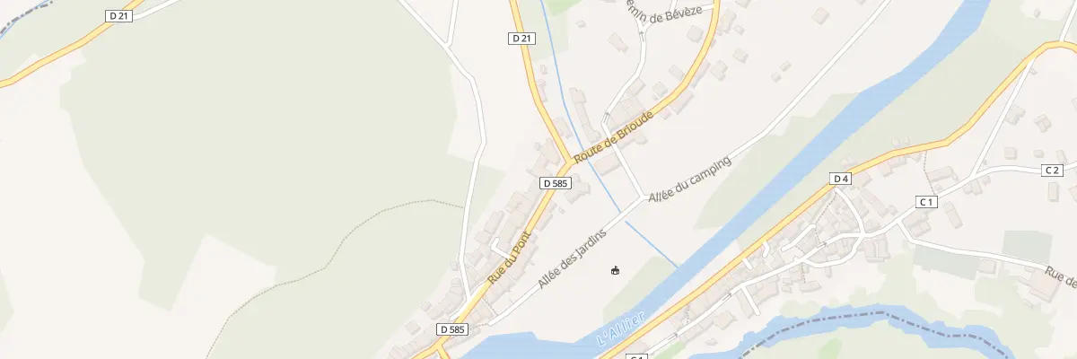 Plan du 5151A Le Bourg à Lavoûte-Chilhac