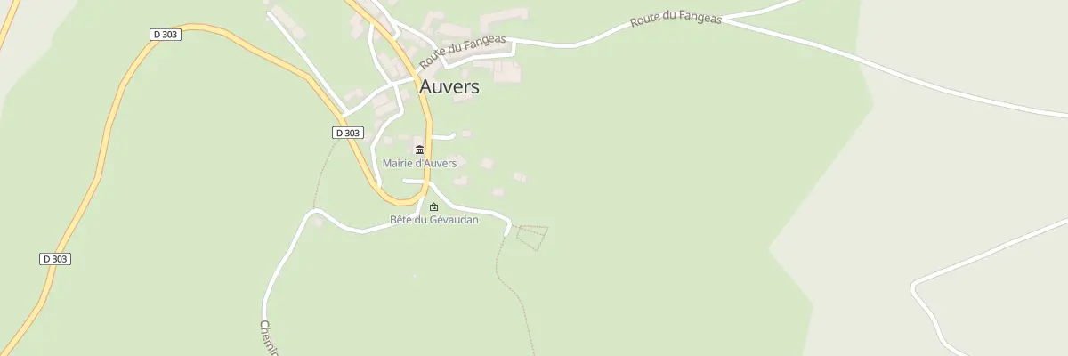 Plan du 5002 La Chabonne à Auvers