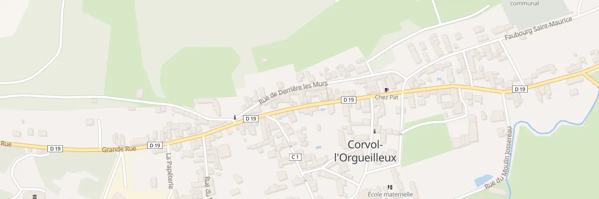 Plan du 50 Gr Grande Rue à Corvol-l’Orgueilleux