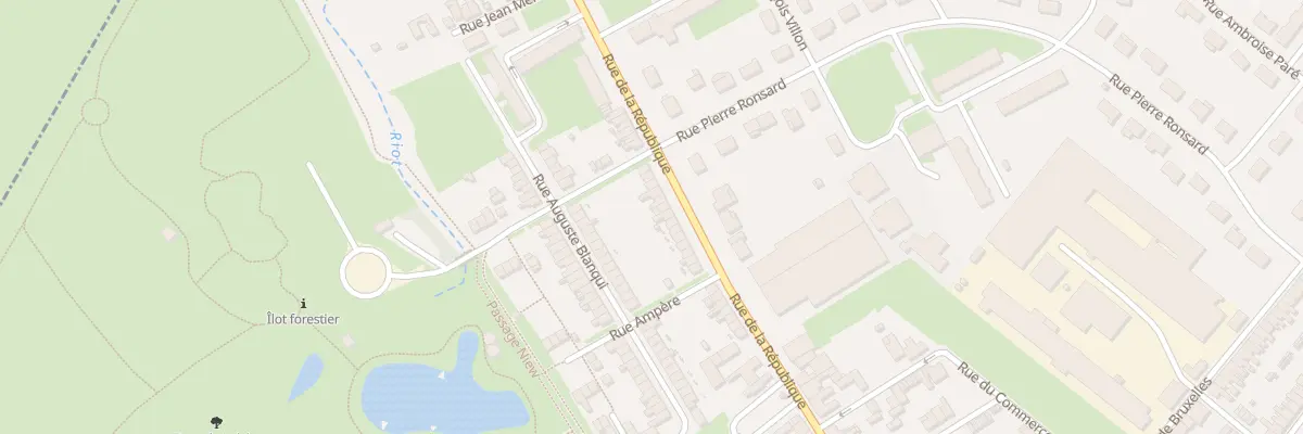 Plan du 177 Rue de la République à Caudry