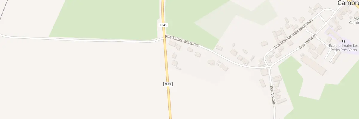 Plan du 13 Rte de Clary à Montigny-en-Cambrésis