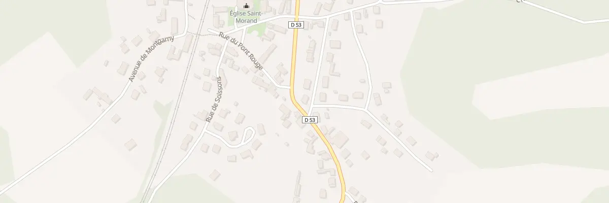 Plan du 6 Rue du Pont Rouge à Margival
