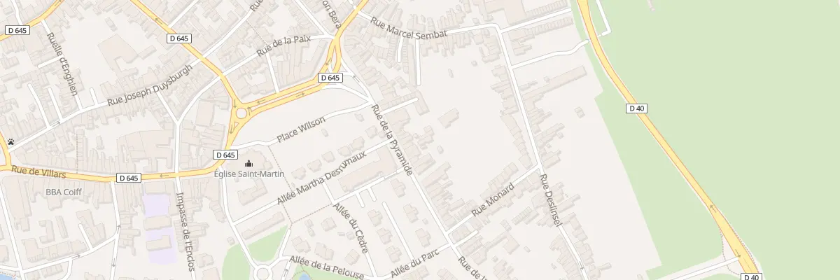 Plan du 125 Rue de la Pyramide à Denain