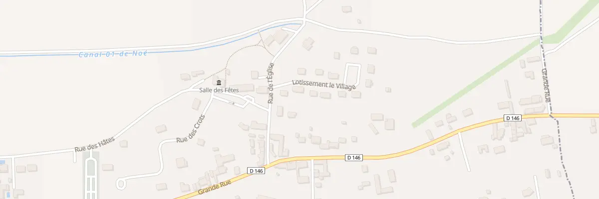 Plan du 2 Lot le Village à Noé