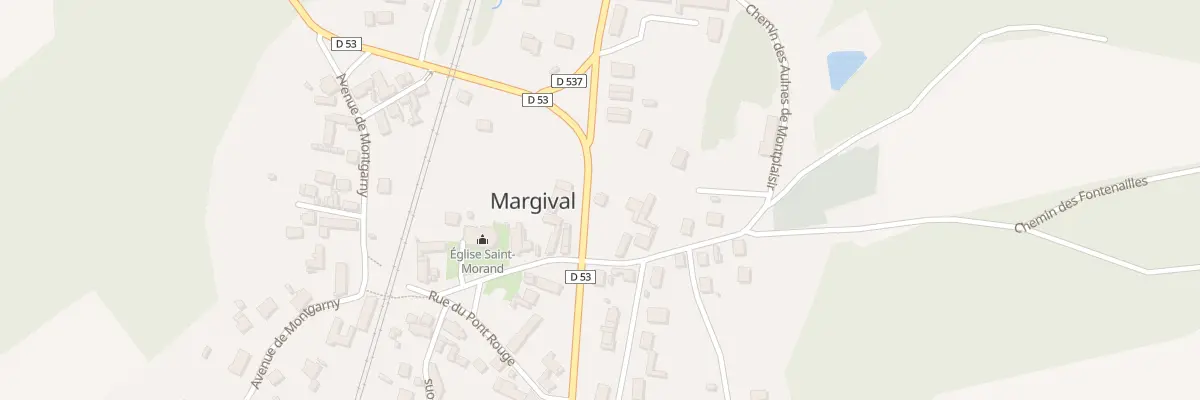Plan du 10 Rue du Son à Margival