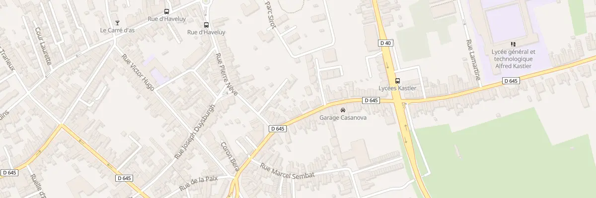 Plan du 39 Rue Paul Elie Casanova à Denain