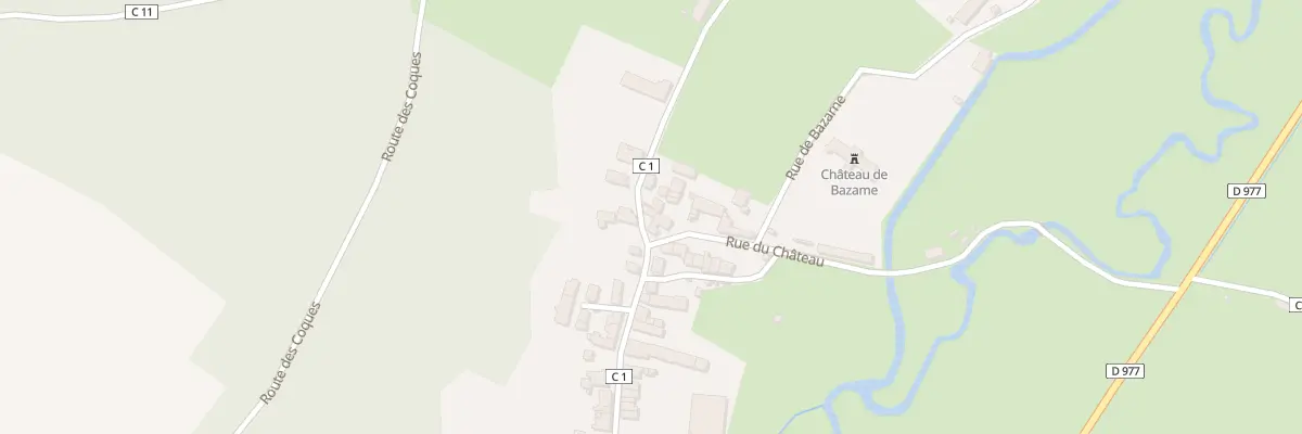 Plan du 115A Chivres à Courcelles