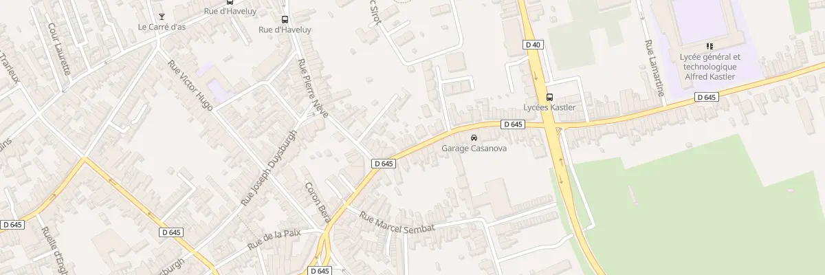 Plan du 35 Rue Paul Elie Casanova à Denain