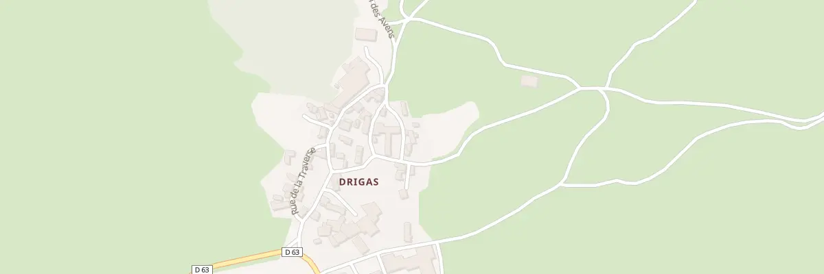 Plan du 5280 Drigas à Hures-la-Parade