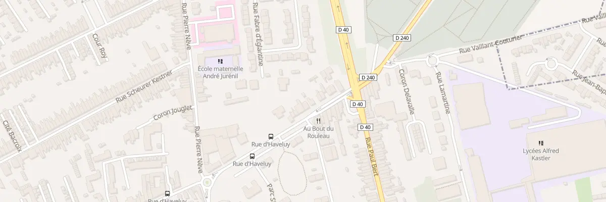 Plan du 179 Rue du Maréchal Leclerc à Denain