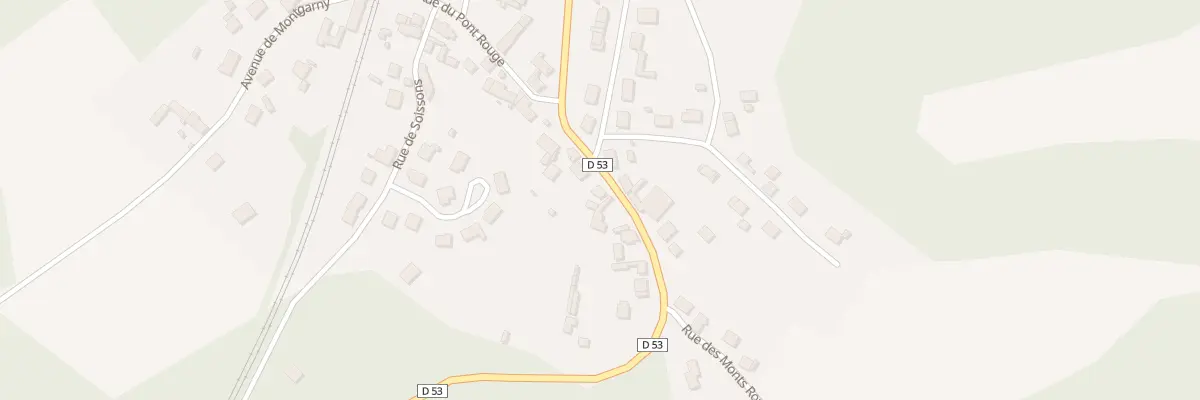 Plan du 13 Rue du Pont Rouge à Margival