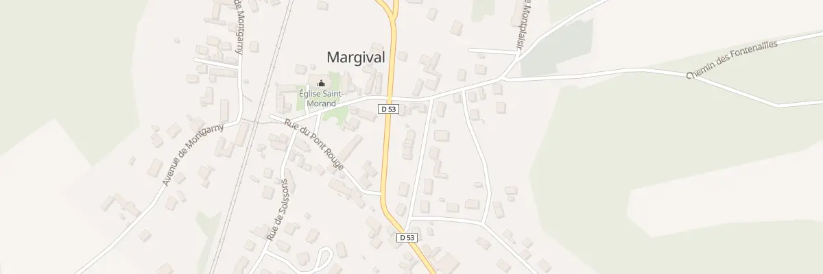 Plan du 4 Rue des Grands Jardins à Margival