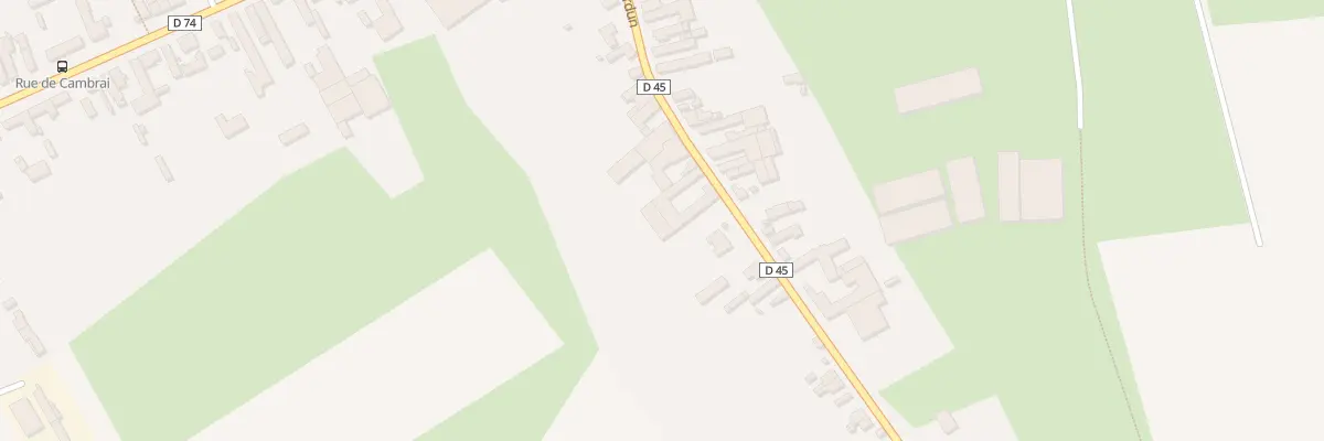 Plan du 16 Rue de Verdun à Villers-en-Cauchies