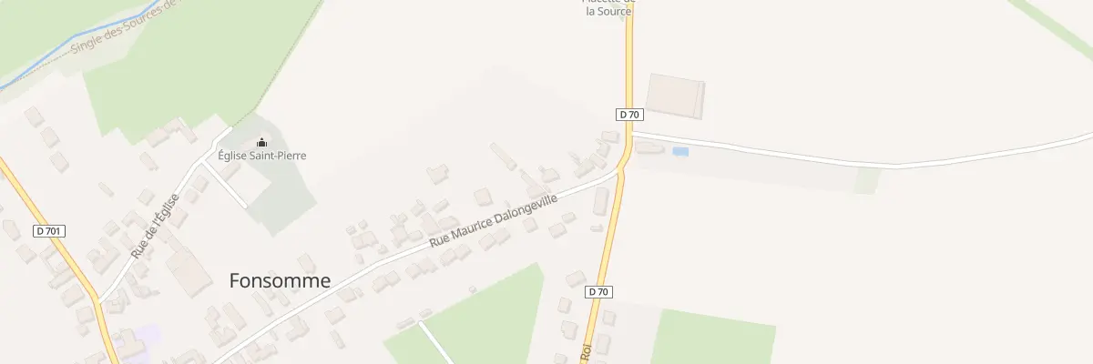 Plan du 41 Rue Maurice Dalongeville à Fonsomme