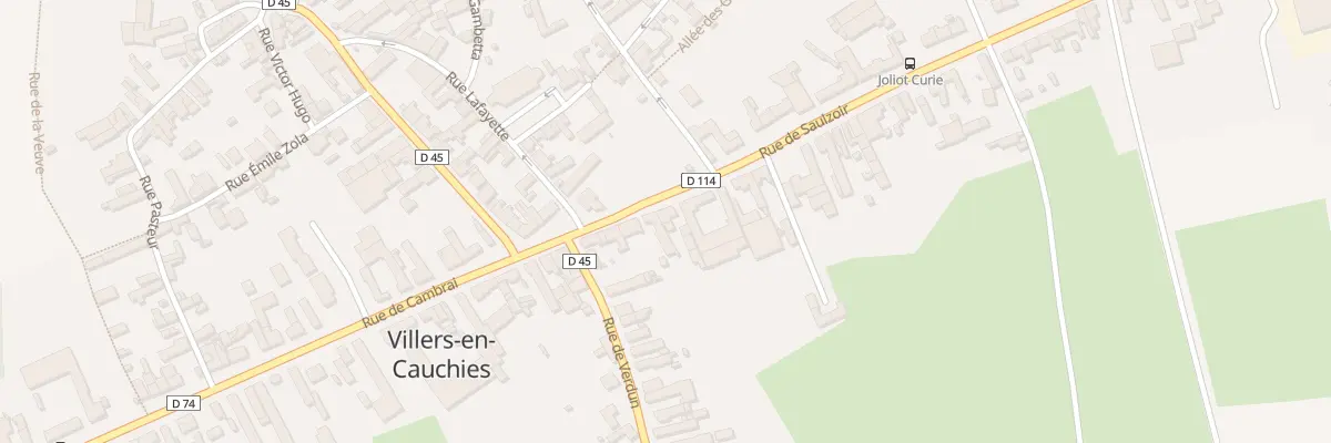 Plan du 8 Rue de Saulzoir à Villers-en-Cauchies