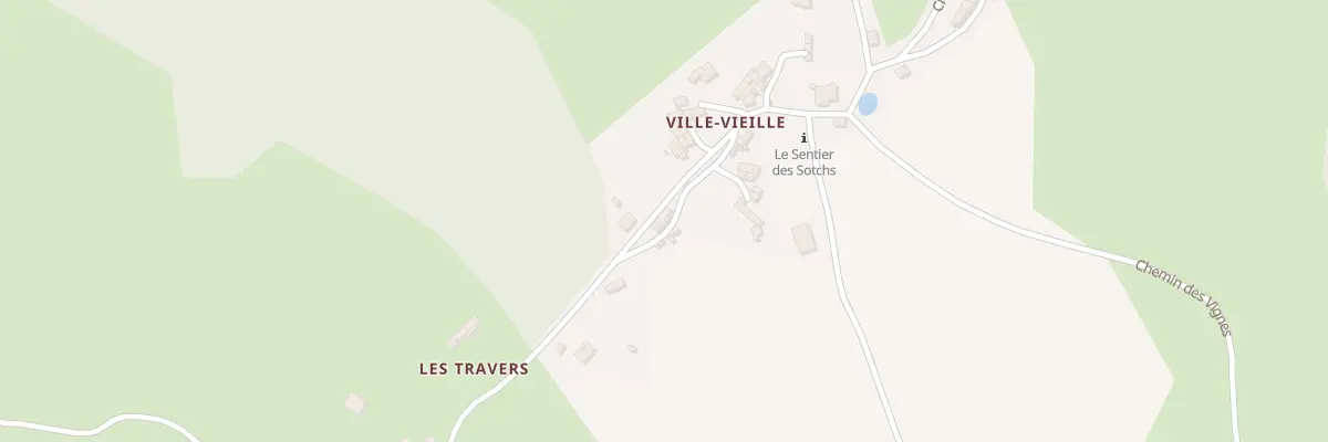 Plan du 5024 Ville Vieille à Sorbs