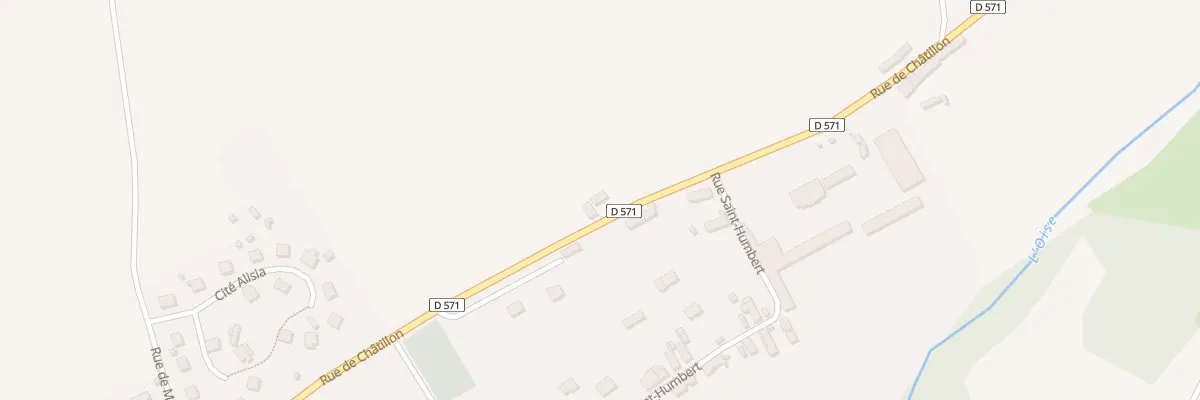 Plan du 13 Rue de Chatillon à Mézières-sur-Oise