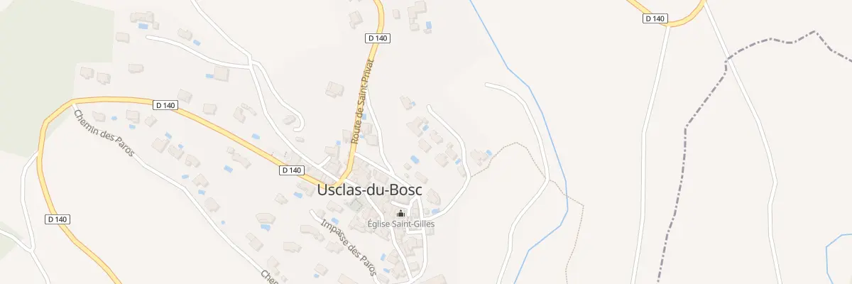 Plan du 7 Imp Las Costes à Usclas-du-Bosc