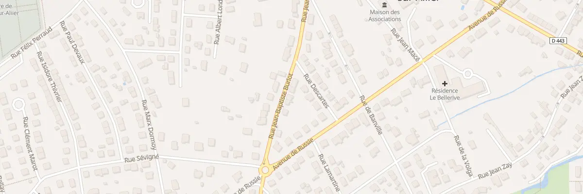 Plan du 29 Rue Jean Baptiste Burlot à Bellerive-sur-Allier