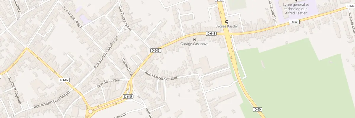 Plan du 40 Rue Paul Elie Casanova à Denain