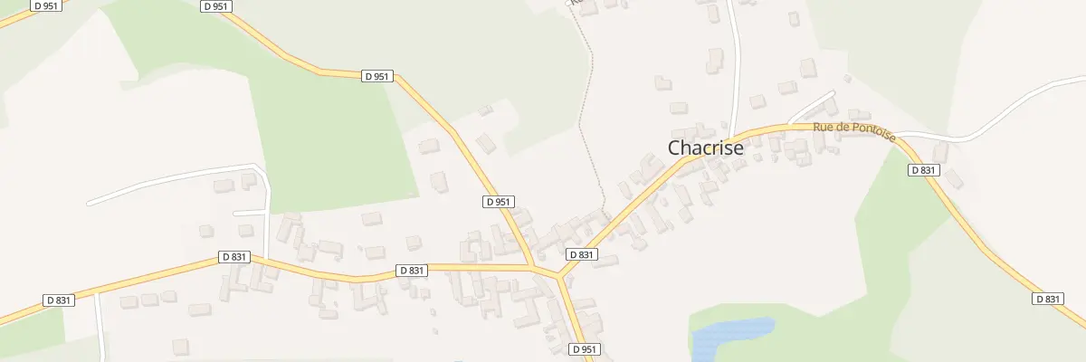 Plan du 3 Rue de Pontoise à Chacrise