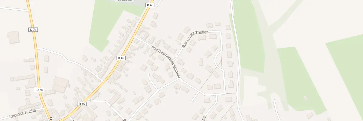 Plan du 11 Rue Desmoulins Moreau à Villers-en-Cauchies