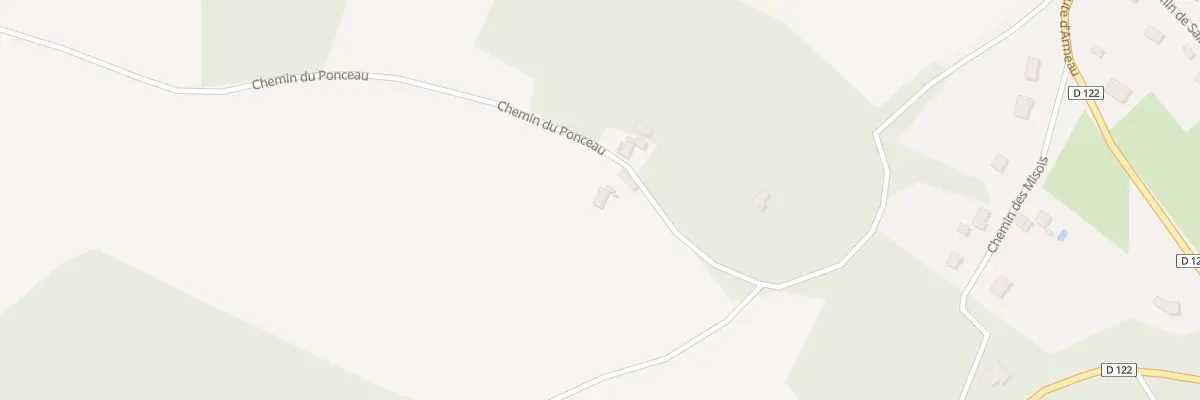 Plan du 3 Che du Ponceau à Dixmont