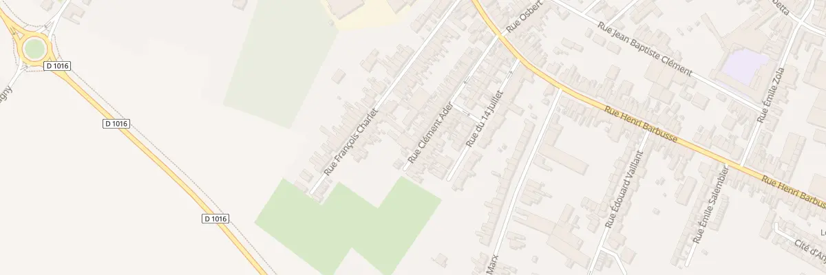 Plan du 34 Rue Clément Ader à Caudry