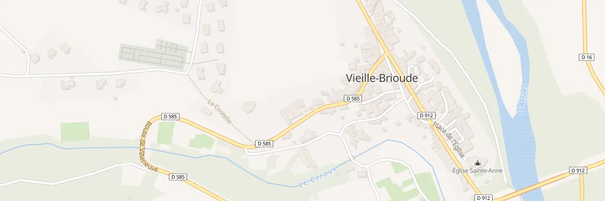 Plan du 42 Rte de Villeneuve à Vieille-Brioude