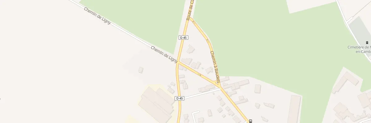 Plan du 3 Rte de Clary à Montigny-en-Cambrésis