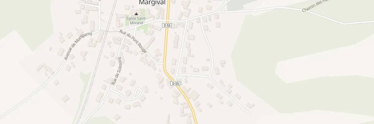 Plan du 3 Rue des Grands Jardins à Margival