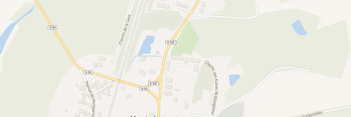 Plan du 3 Clos Montplaisir à Margival