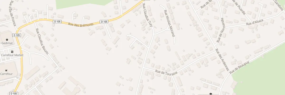 Plan du 26 Rue Claudius Tury à Varennes-sur-Allier
