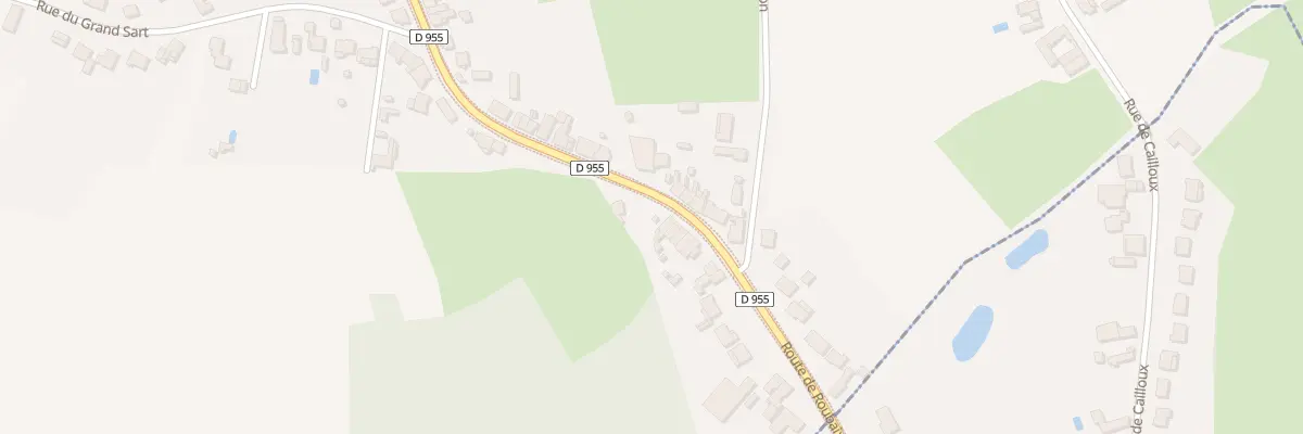 Plan du 197 Rte de Roubaix à Lecelles