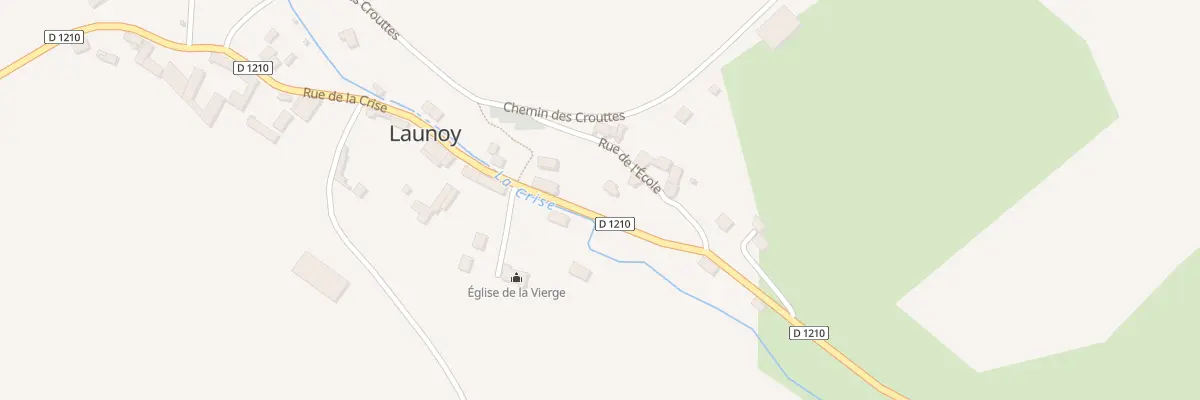 Plan du 4 Rue de la Crise à Launoy